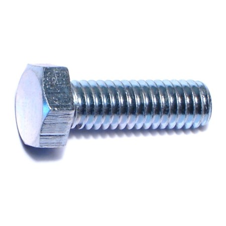 MIDWEST FASTENER 5/16"-18 Hex Head Cap Screw, Zinc Plated Steel, 1 in L, 100 PK 00989